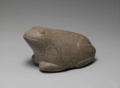 Artwork Title: Weight in the shape of a frog