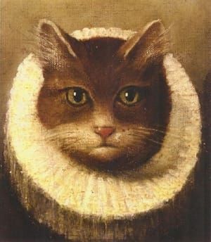 Artwork Title: Cat in a Ruff