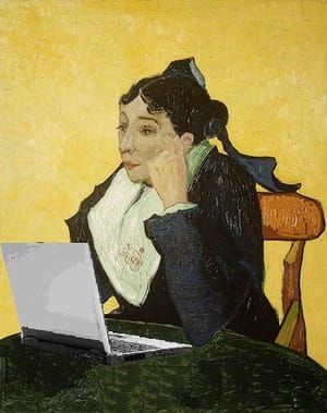 Artwork Title: Madame Joseph-Michel Blogs, after van Gogh
