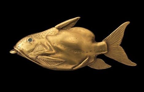 Artwork Title: The Upside-down Catfish, Middle Kingdom (2030–1650 B.C.)