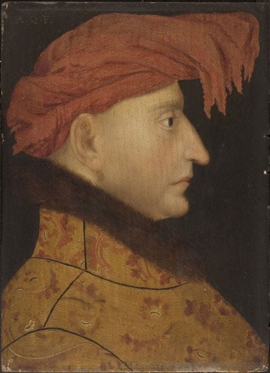 Artwork Title: Portrait of Louis II of Anjou, King of Naples and Sicily
