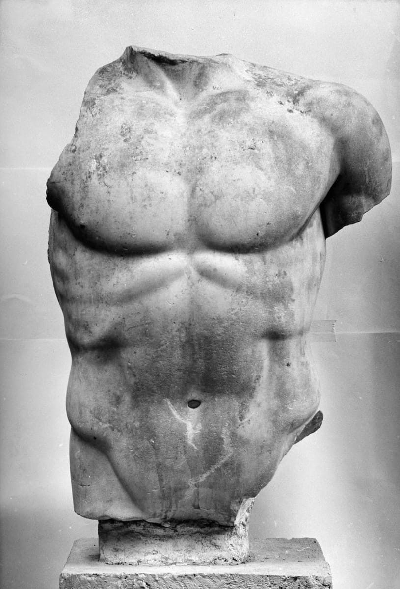 Artwork Title: Torso of Écija, from “Gods, heroes and athletes: Body images in the Ancient Greece”