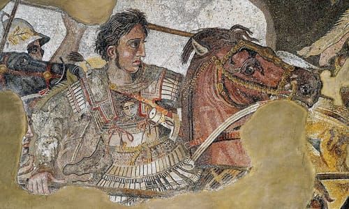 Artwork Title: Alexander fighting king Darius III of Persia