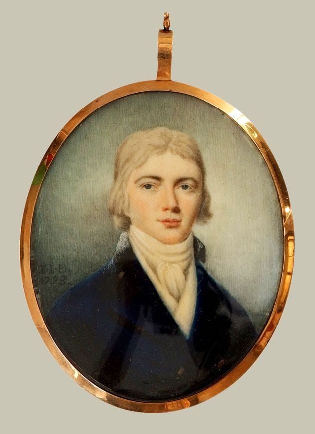 Artwork Title: Georgian portrait miniature