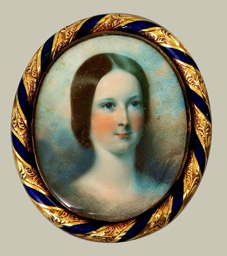 Artwork Title: Georgian portrait miniature