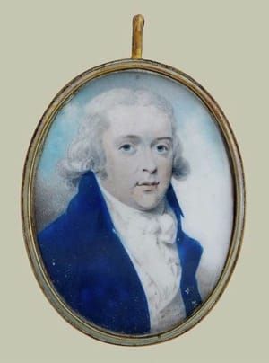Artwork Title: Portrait Miniature of a Gentleman