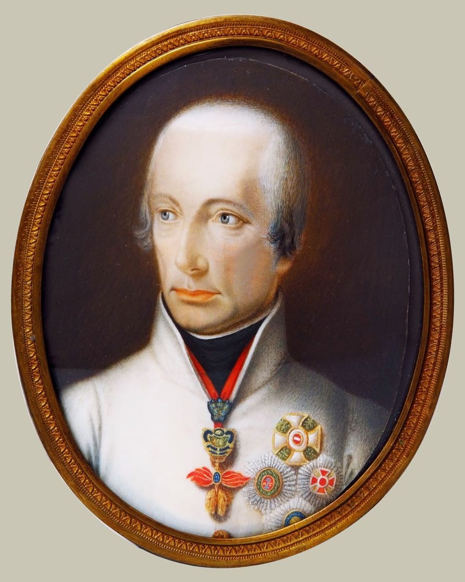 Artwork Title: Portrait miniature of Franz II, Emperor of Austria