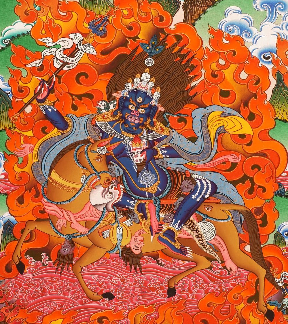 Artwork Title: Palden Lhamo: The Goddess