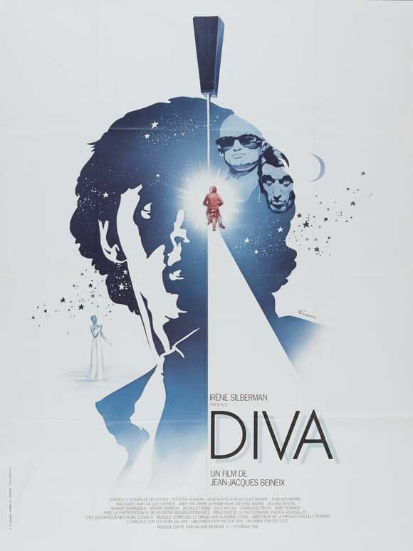 Artwork Title: 1982 Original France Release DIVA Film Poster