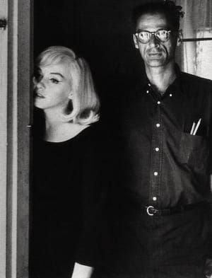 Artwork Title: Marilyn Monroe And Arthur Miller On The Set Of The Misfits
