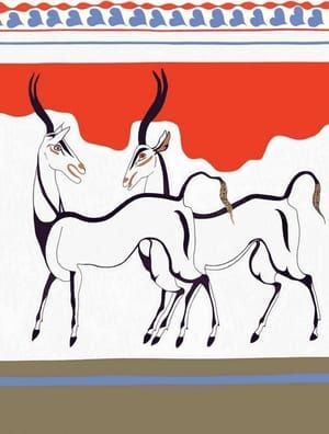 Artwork Title: Antelope Fresco