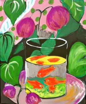 Artwork Title: Goldfish (after Matisse)