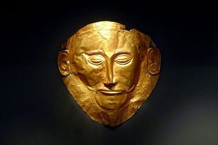 Artwork Title: Death Mask Of Agamemnon, Mycenae