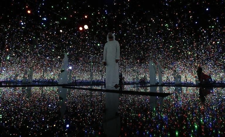 Artwork Title: Infinity Mirrored Room - Filled WIth the Brilliance of Life