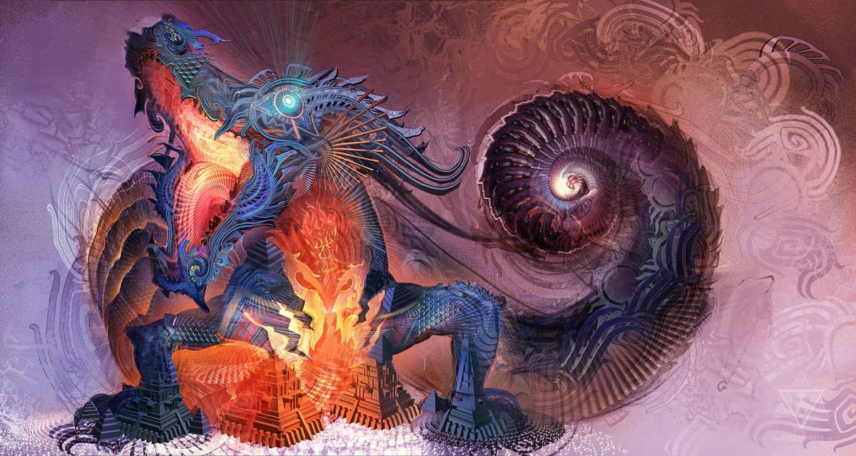 Artwork Title: Dance Temple Dragon