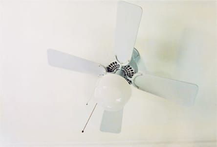 Artwork Title: White Ceiling Fan, Washington, D.c. (in The Home Of William Christenberry)
