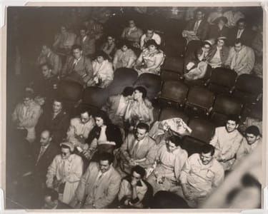 Artwork Title: Audience In The Palace Theater, Ca. 1943