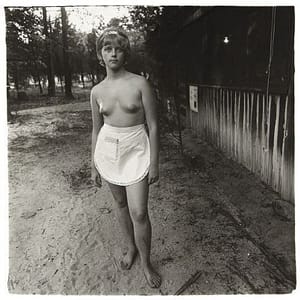Artwork Title: A Waitress At A Nudist Camp, N.j.