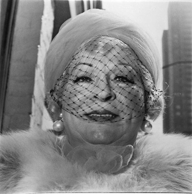 Artwork Title: Woman With Veil On Fifth Avenue, NYC, 1968