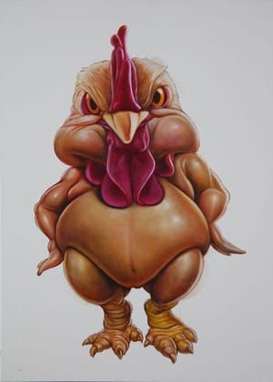Artwork Title: Ten Pound Poultry