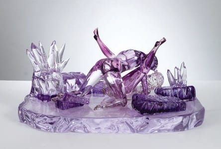 Artwork Title: Violet Ice