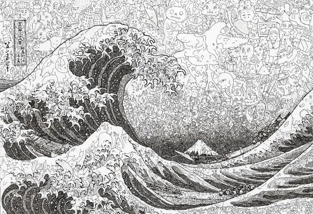 Artwork Title: The Great Wave Off Kanagawa