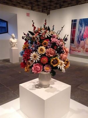 Artwork Title: Large Vase of Flowers