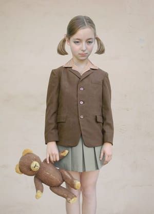 Artwork Title: Girl with teddy bear