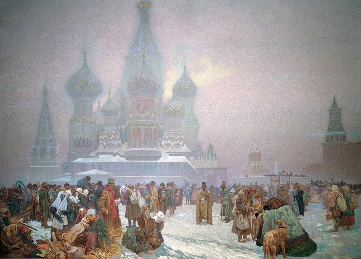 Artwork Title: Slav Epic #19 : The Abolition of Serfdom in Russia