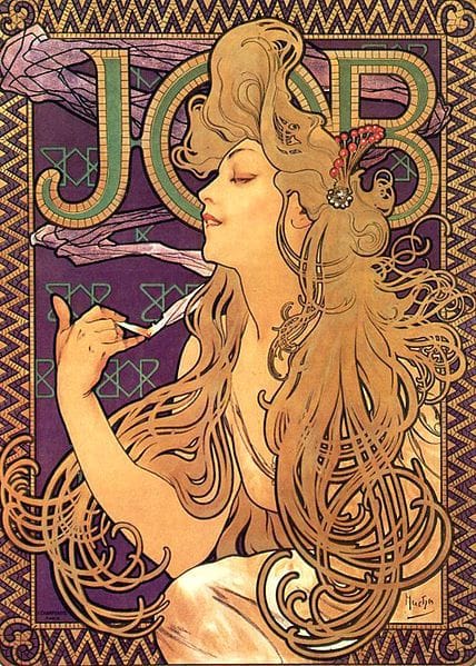 Artwork Title: Job Cigarettes