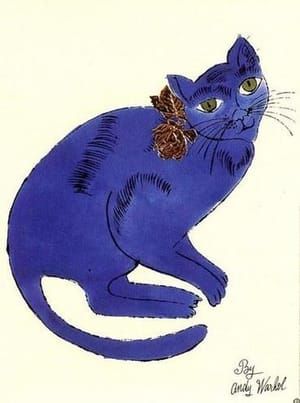 Artwork Title: Blue Cat