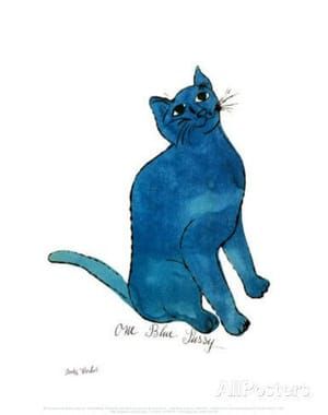 Artwork Title: One Blue Pussy
