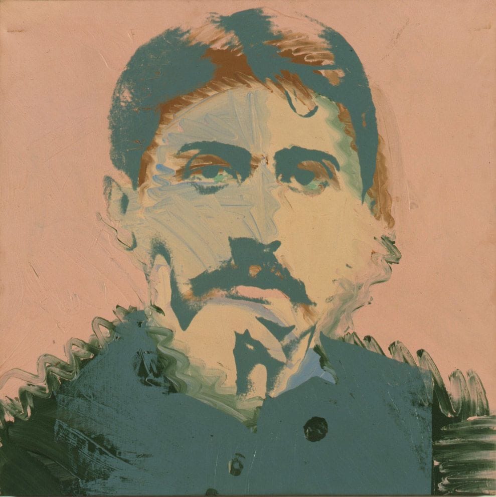 Artwork Title: Portrait Of Marcel Proust