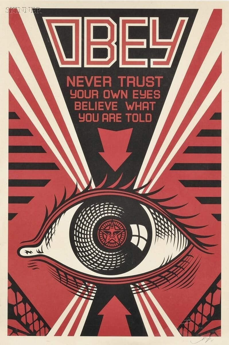 Artwork Title: Never Trust Your Own Eyes
