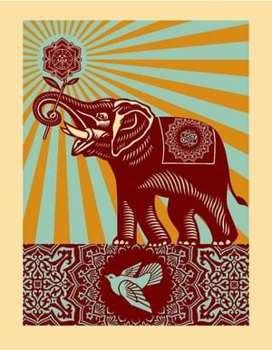 Artwork Title: Peace Elephant