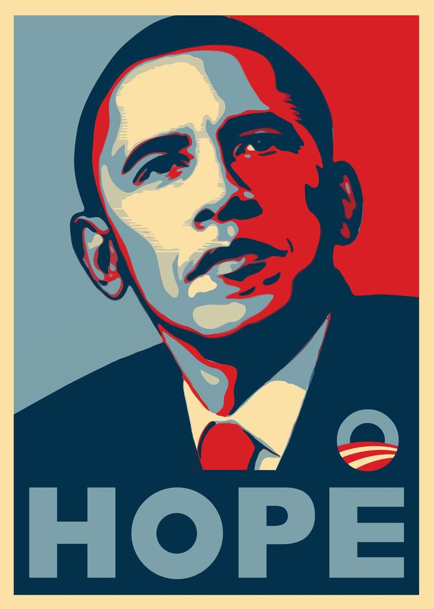 Artwork Title: Obama Hope