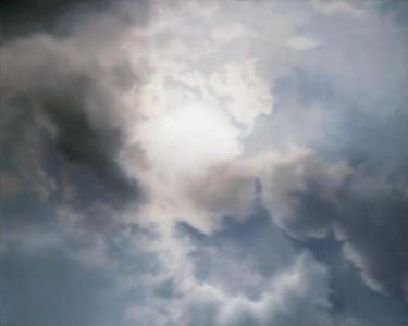Artwork Title: Wolkenstudie (Gegenlicht) Cloud Study (Contre-jour)