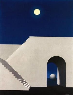 Artwork Title: Architecture au clair de lune