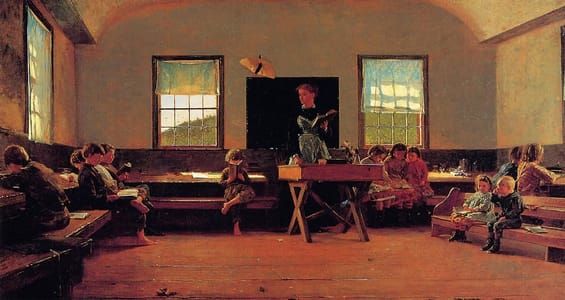 Artwork Title: The Country School