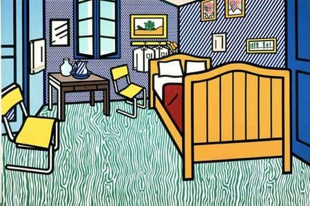 Artwork Title: Bedroom at Arles