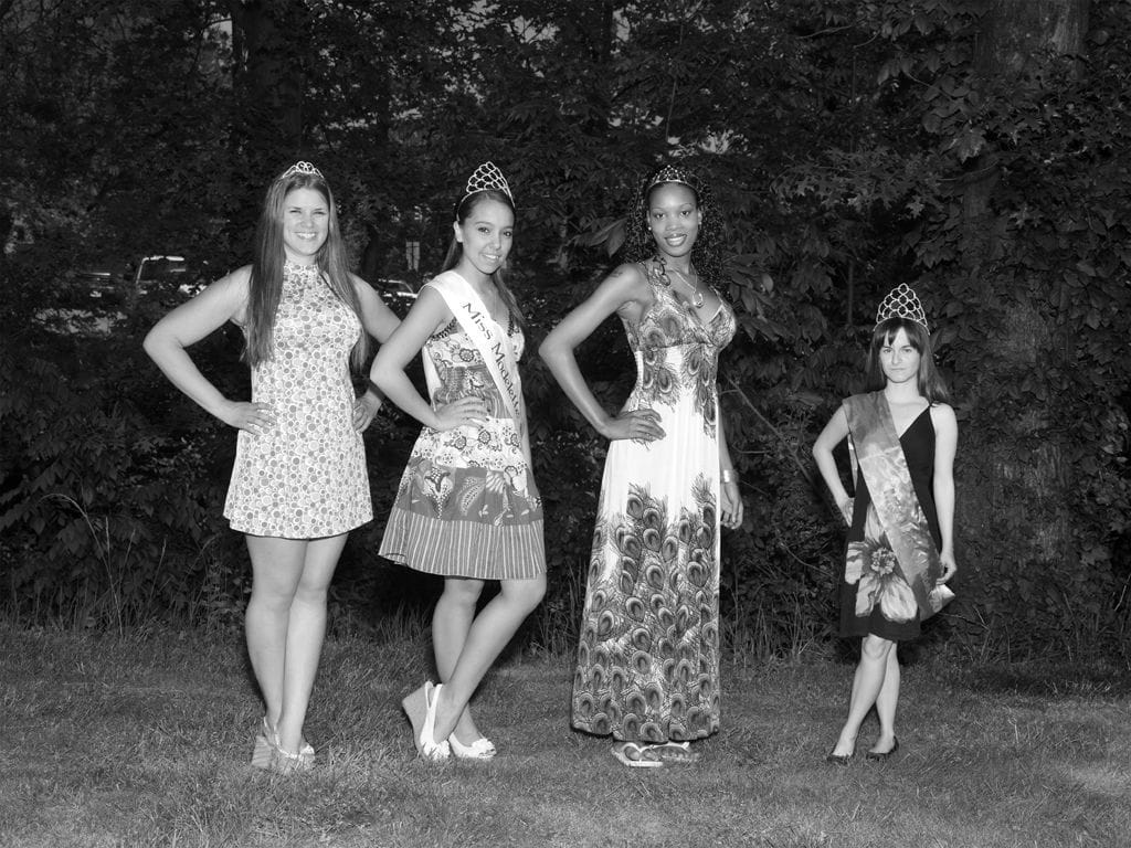 Artwork Title: Songbook - Miss Model contestants. Cleveland, Ohio