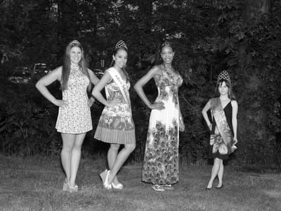 Artwork Title: Songbook - Miss Model contestants. Cleveland, Ohio