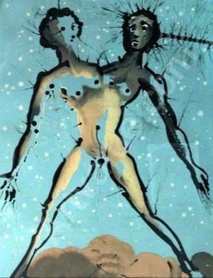 Artwork Title: Salvador Dalí Twelve Signs of the Zodiac - Gemini