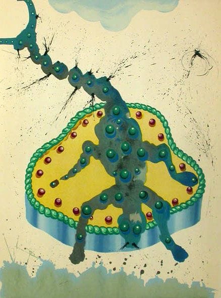 Artwork Title: Salvador Dalí Twelve Signs of the Zodiac - Scorpio