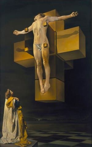 Artwork Title: Crucifixion (corpus Hypercubicus)