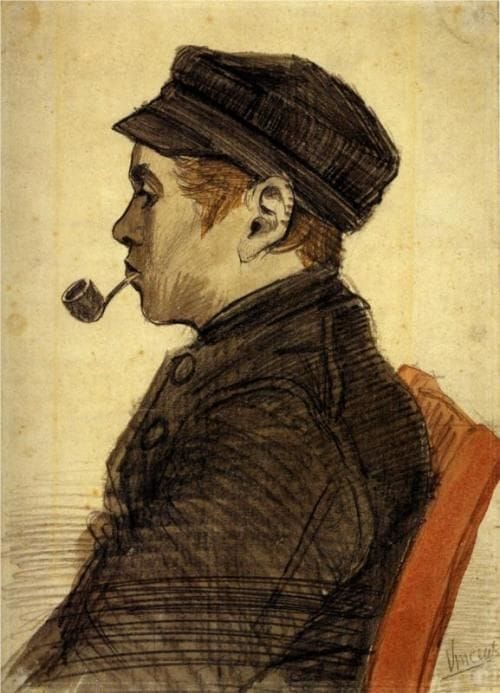 Artwork Title: Young Man with a Pipe