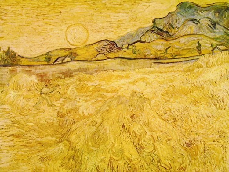Artwork Title: The Enclosed Wheatfield After a Storm