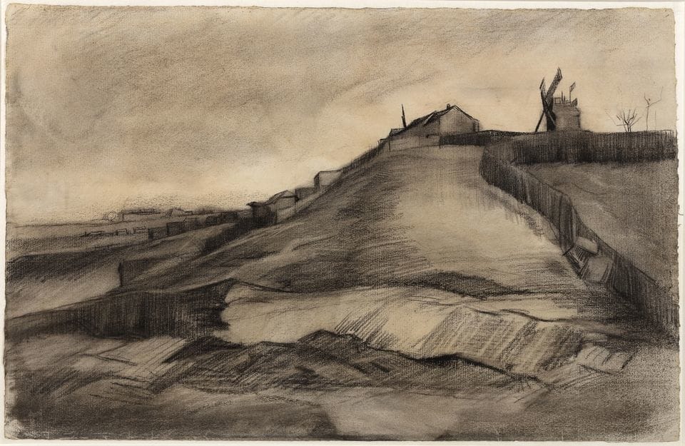 Artwork Title: The Hill of Montmartre with Stone Quarry