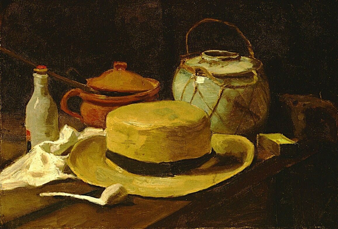 Artwork Title: Still Life with Straw Hat
