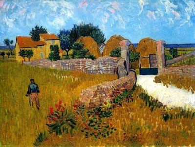 Artwork Title: Farmhouse in Provence